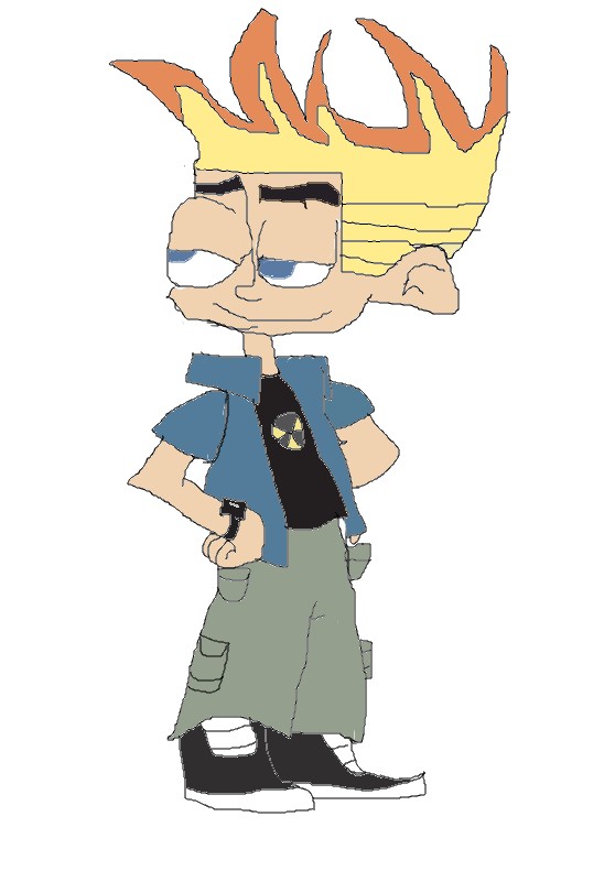 Johnny Test Step Drawing - Johnny Test Drawing. 