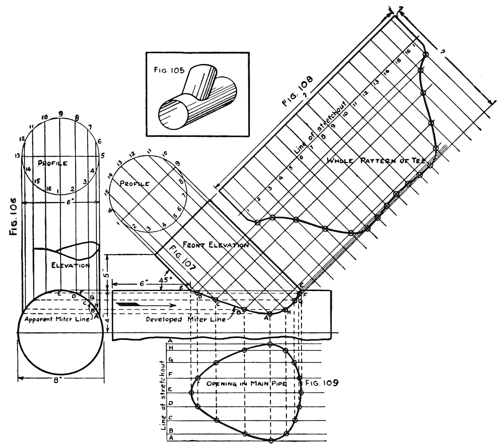 1625x1444 Sheet Metal Draftingchapter - Joint Drawing