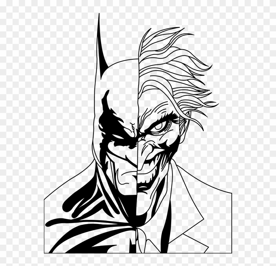 880x848 Baby Baseball Clipart - Joker And Batman Drawing