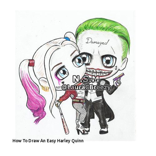 Joker And Harley Quinn Drawing at PaintingValley.com | Explore