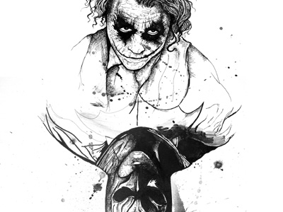 400x300 Playing The Joker Card Wip - Joker Card Drawing