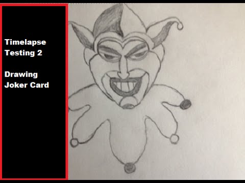 480x360 Drawing Timelapse Joker Card - Joker Card Drawing