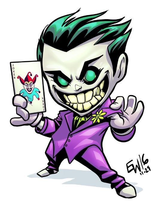 525x721 Joker Cartoon Wallpaper Pictures - Joker Cartoon Drawing