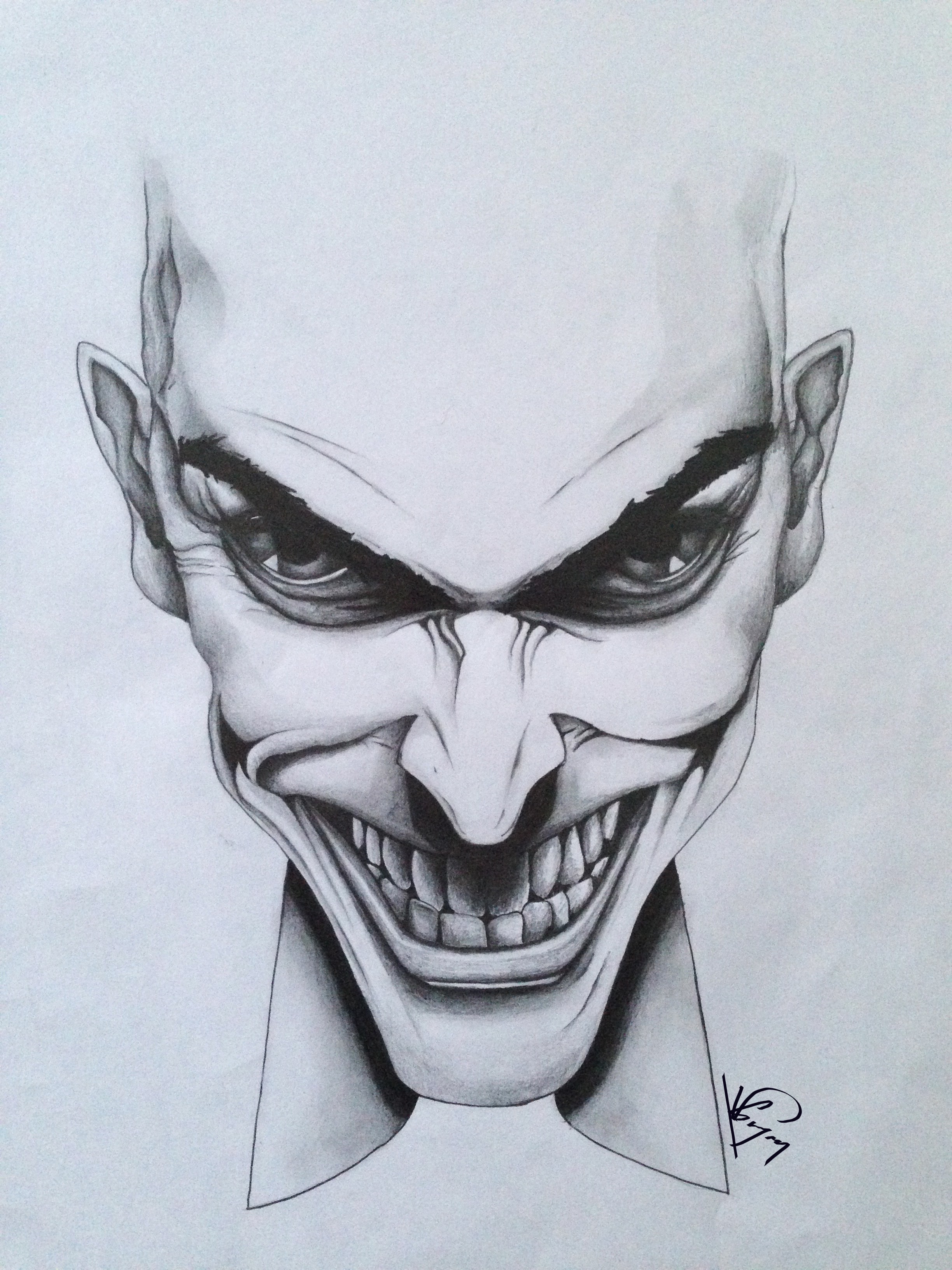 Joker Comic Drawing at PaintingValley.com | Explore collection of Joker ...