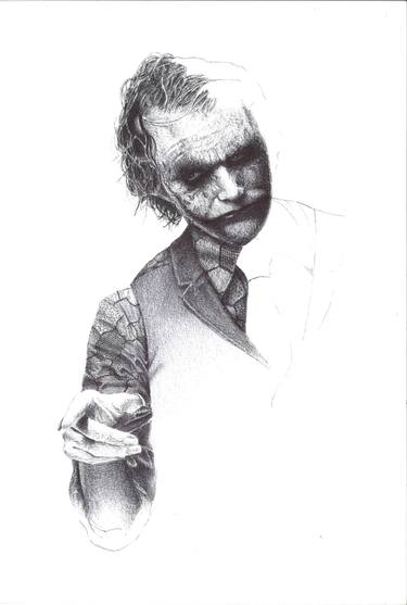 375x557 Joker Drawing - Joker Drawing
