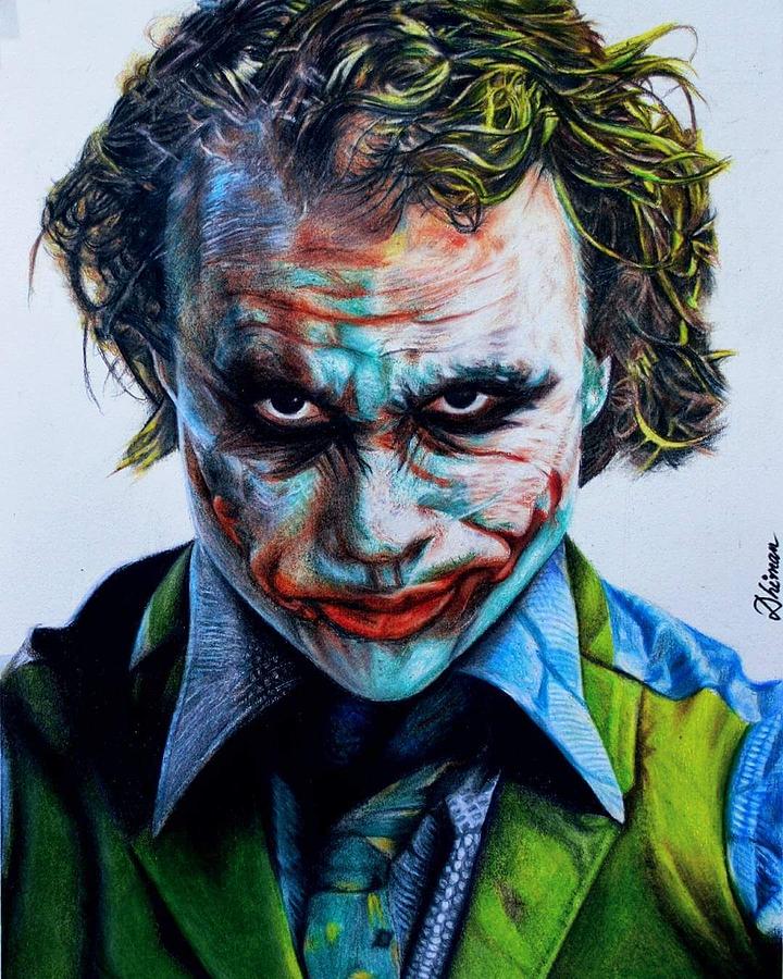 Joker Drawing At PaintingValley Com Explore Collection Of Joker Drawing