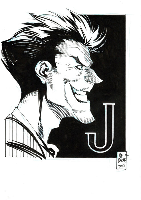 494x700 Ramon F Bachs - Joker Drawing