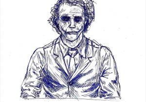 300x210 Theinkvillain Rhcom How To Draw Lego Art - Joker Drawing Cartoon