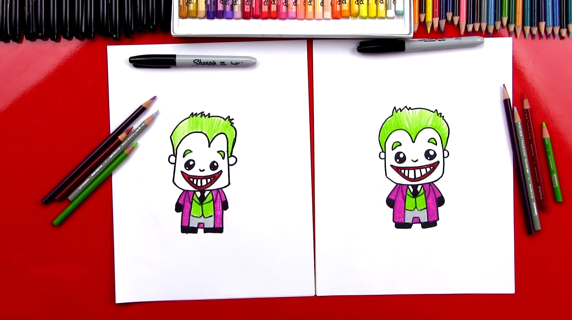 Joker Drawing For Kids at Explore collection of Joker Drawing For Kids