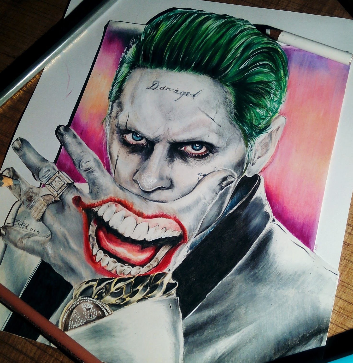 Joker Drawing Pictures at PaintingValley.com | Explore collection of ...