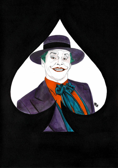494x700 The Joker - Joker Drawing Pictures