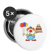 190x190 clown balloons cake joker drawing vector cartoon small buttons - Joker Drawing Pictures