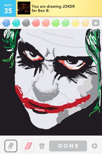 420x630 Draw Something Joker Top Draw Something Drawings - Joker Drawing Pictures