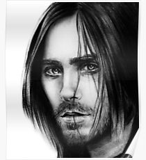 210x230 Jared Leto Joker Drawing Posters Redbubble - Joker Drawing Poster