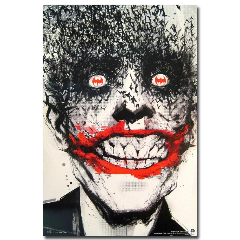 830x830 nicoleshenting joker suicide squad art silk poster print - Joker Drawing Poster