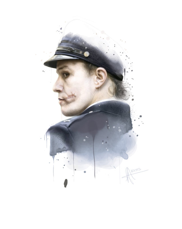 634x794 The Joker Origins Alternative Movie Poster Alberto Reyes - Joker Drawing Poster