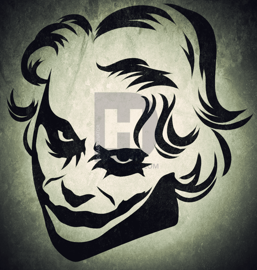 834x877 How To Draw Tribal Joker, Step - Joker Drawings