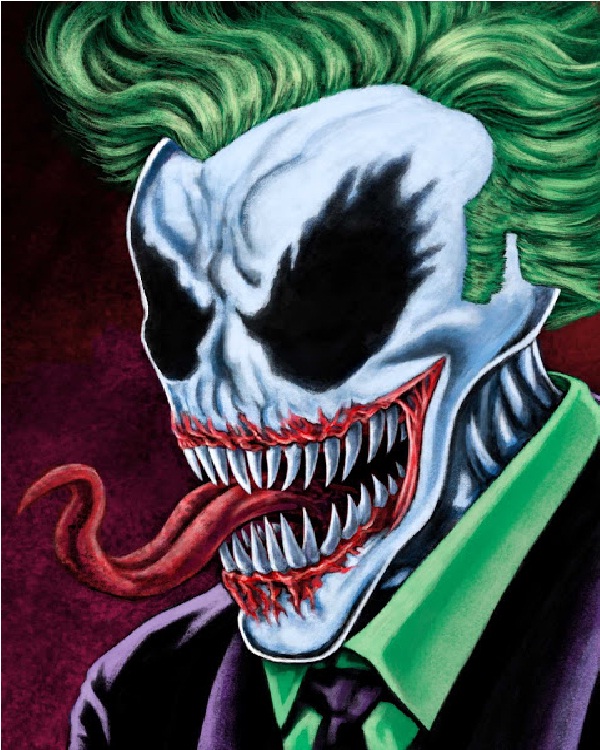 600x750 Best Joker Drawings That Give You Nightmares - Joker Drawings