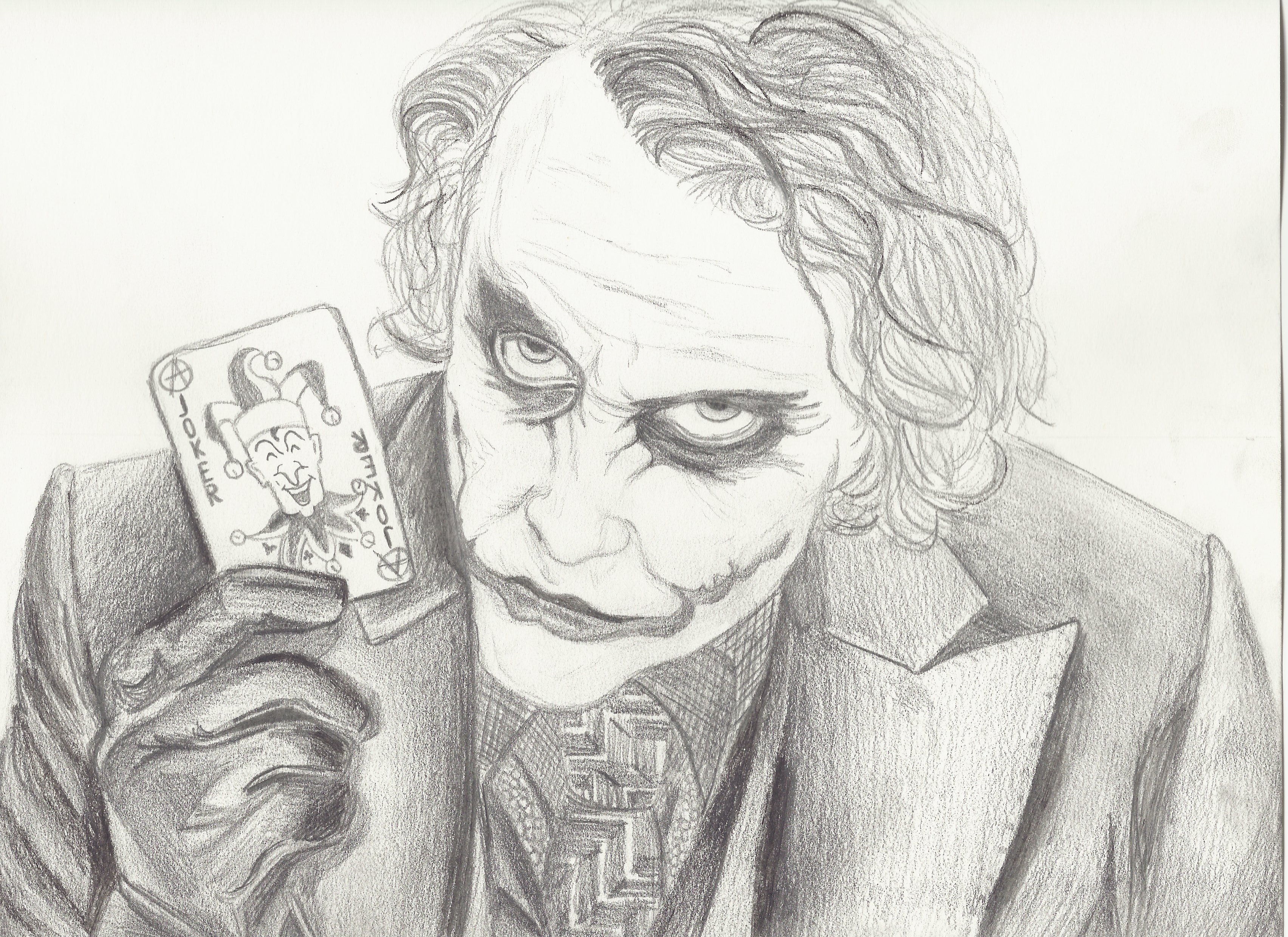 Joker Drawings At Explore Collection Of Joker Drawings 