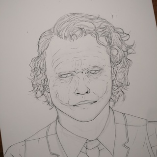 320x320 Joker Drawings On Paigeeworld Pictures Of Joker - Joker Drawings