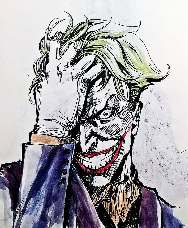 736x892 Pictures Drawings Of Joker - Joker Drawings