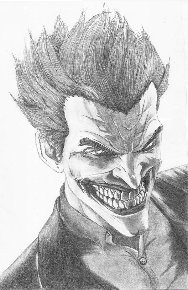 Joker Drawings at PaintingValley.com | Explore collection of Joker Drawings