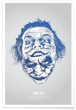 267x386 Buy Joker Drawings And Illustrations Online Juniqe Uk - Joker Drawings
