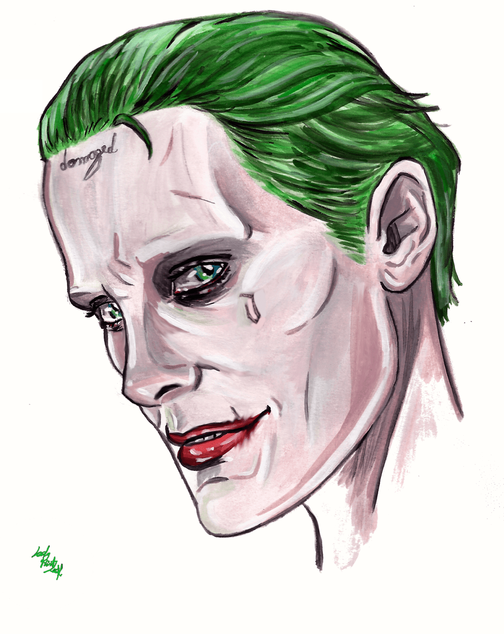 Joker Face Drawing at Explore collection of Joker