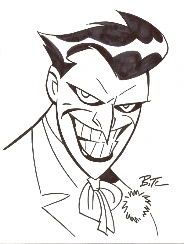 603x800 The Joker - Joker Line Drawing