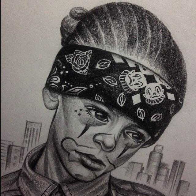 640x640 Nice Drawing Baby Girl Tattoo - Joker Tattoo Drawing