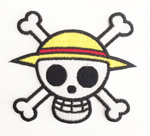 300x272 legit one piece luffy straw hat pirate jolly roger logo iron - Jolly Roger Drawing