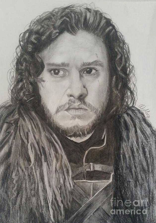 629x900 Jon Snow Drawing - Jon Snow Drawing