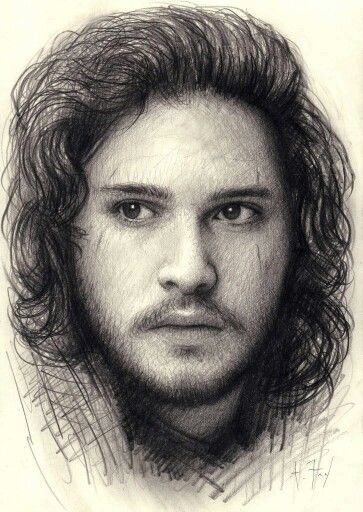 363x512 jon snow i don't pin artwork very often cuz there's too much of it - Jon Snow Drawing