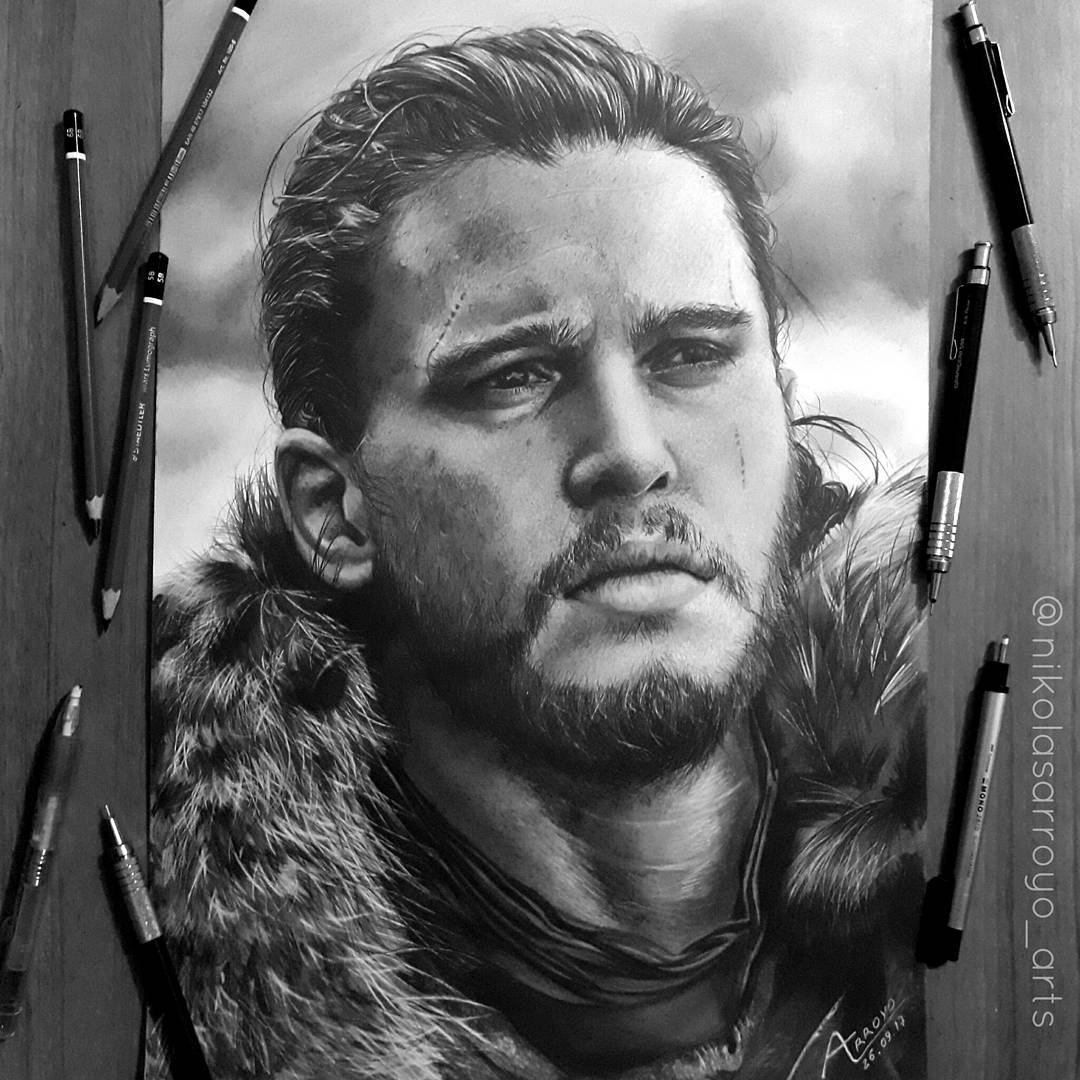 1080x1080 Jon Snow - Jon Snow Drawing