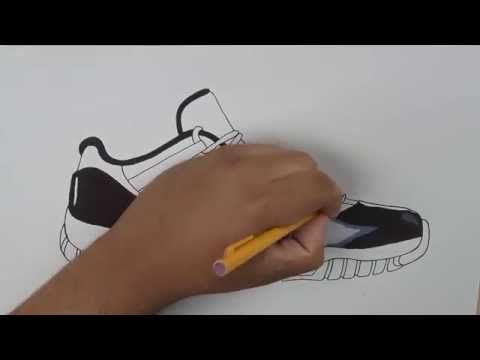 480x360 Huge Collection Of 'jordan Drawing' Download More Than - Jordan 11 Drawing