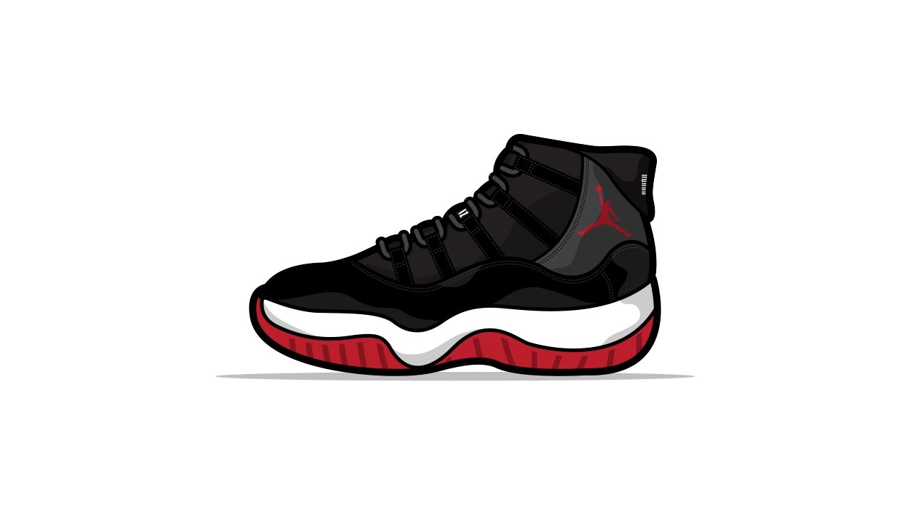 Jordan 11 Drawing at PaintingValley.com | Explore collection of Jordan ...