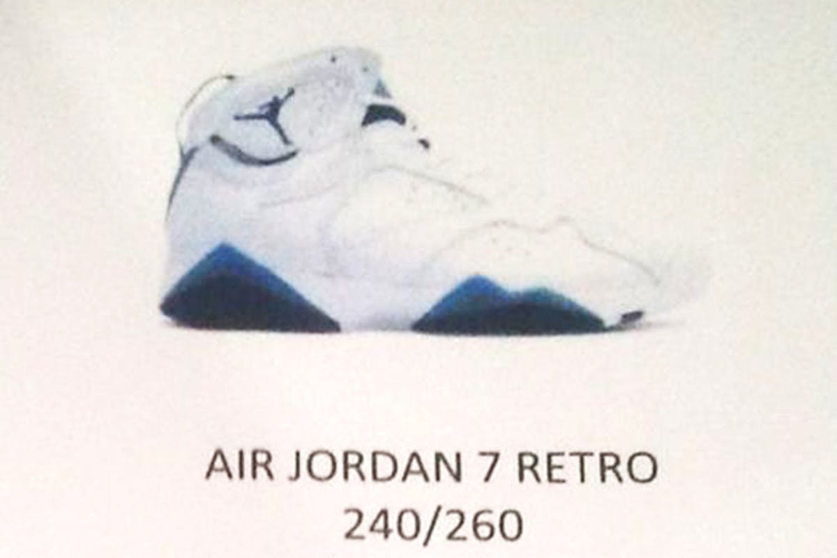 1200x800 evidence of air jordan french blue retro in leaks - Jordan 7 Drawing