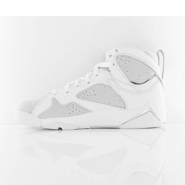 600x600 jordan air jordan retro bg whitemetallic silver pure platinum - Jordan 7 Drawing