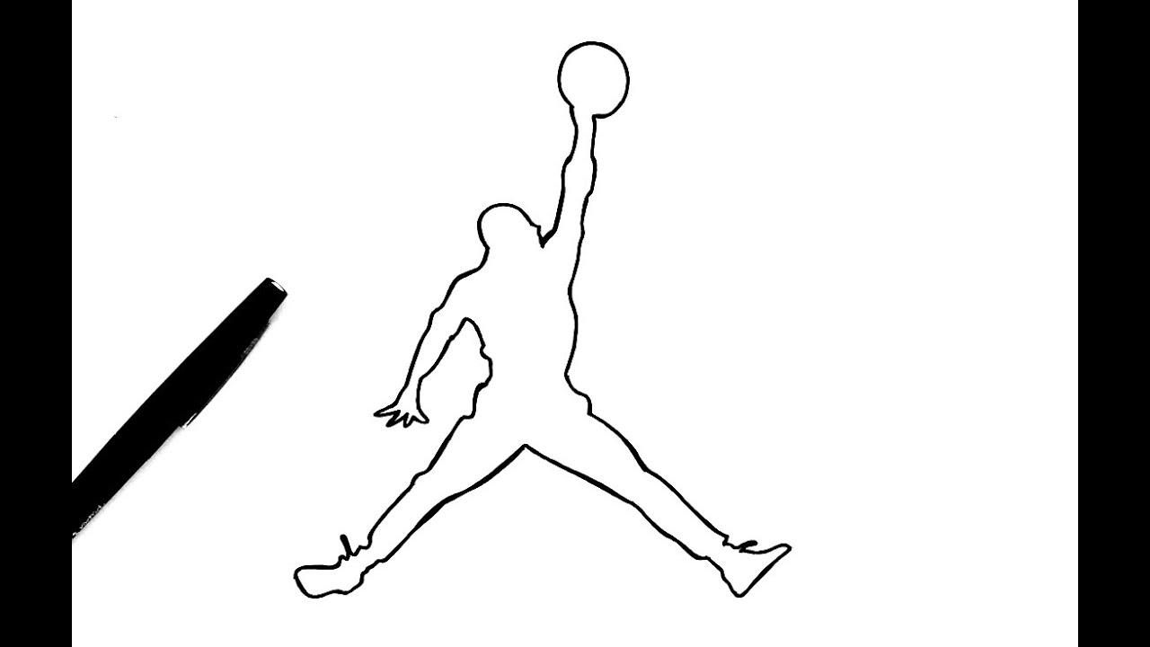 Jordan Logo Drawing 27 