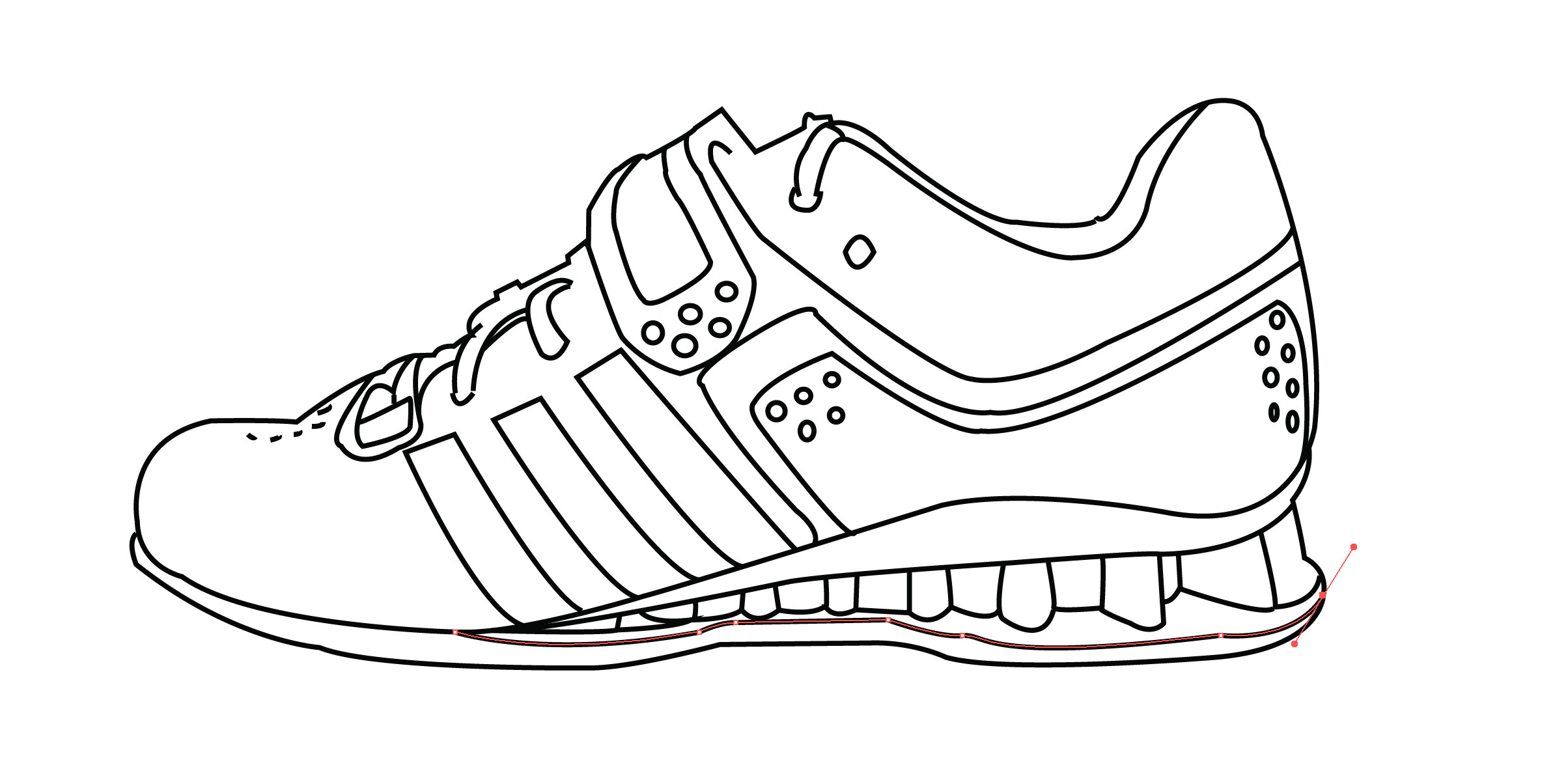 2408x1198 How To Draw Jordan Shoes Easy Shoe Drawing - Jordan Shoe Drawing