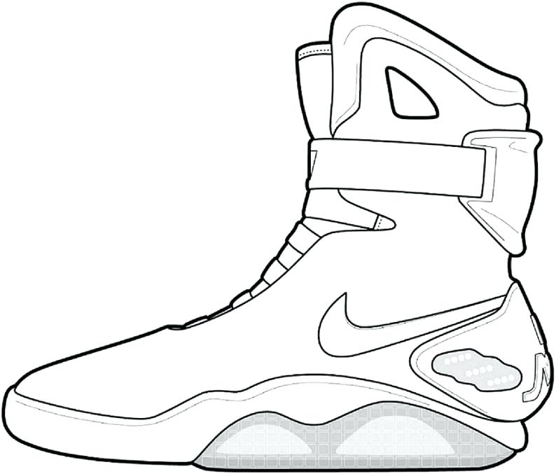 794x677 Huge Collection Of 'michael Jordan Shoes Drawing' Download More - Jordan Shoe Drawing