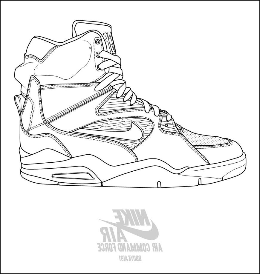 870x918 Best Shoes Drawing Jordan Shoe Coloring Pages Glum Me With Library - Jordan Shoes Drawing