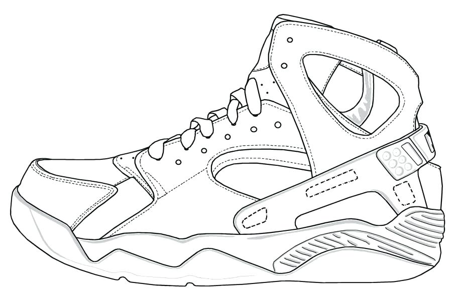 918x591 Drawing At Free For Personal Use Air Drawing Air Jordan Shoe Outline - Jordan Shoes Drawing