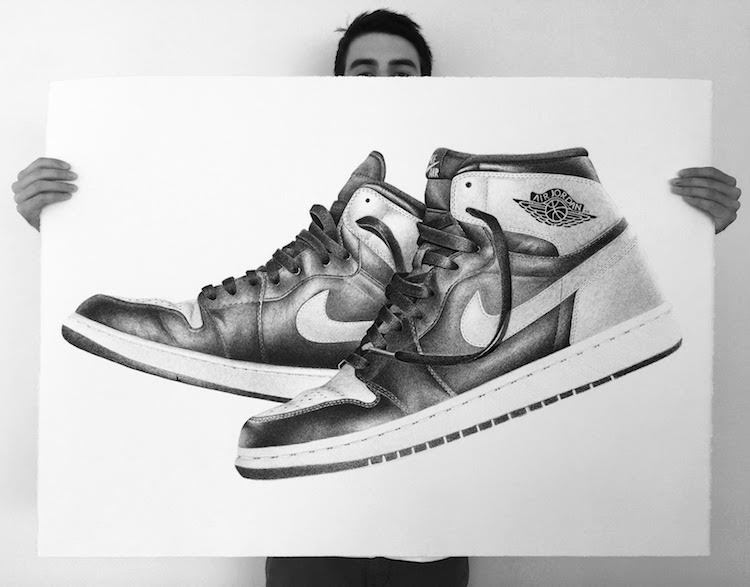 750x587 Jordan Retro Shoes Drawings - Jordan Shoes Drawing