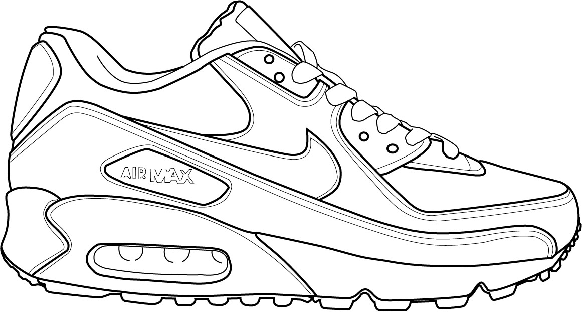 1161x622 jordan shoes coloring pages shoes coloring sheets on drawing - Jordan Shoes Drawing