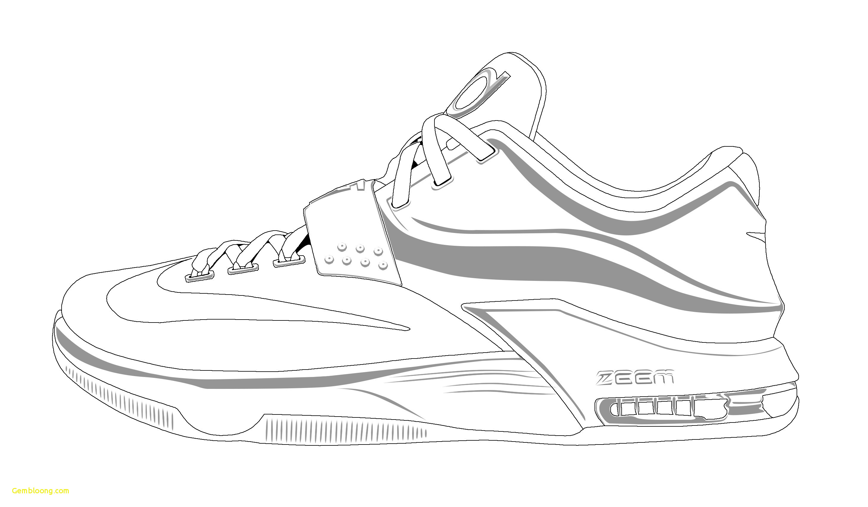 Jordan Shoes Drawing at PaintingValley.com | Explore collection of ...