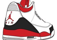 Jordan Shoes Drawing at PaintingValley.com | Explore collection of ...