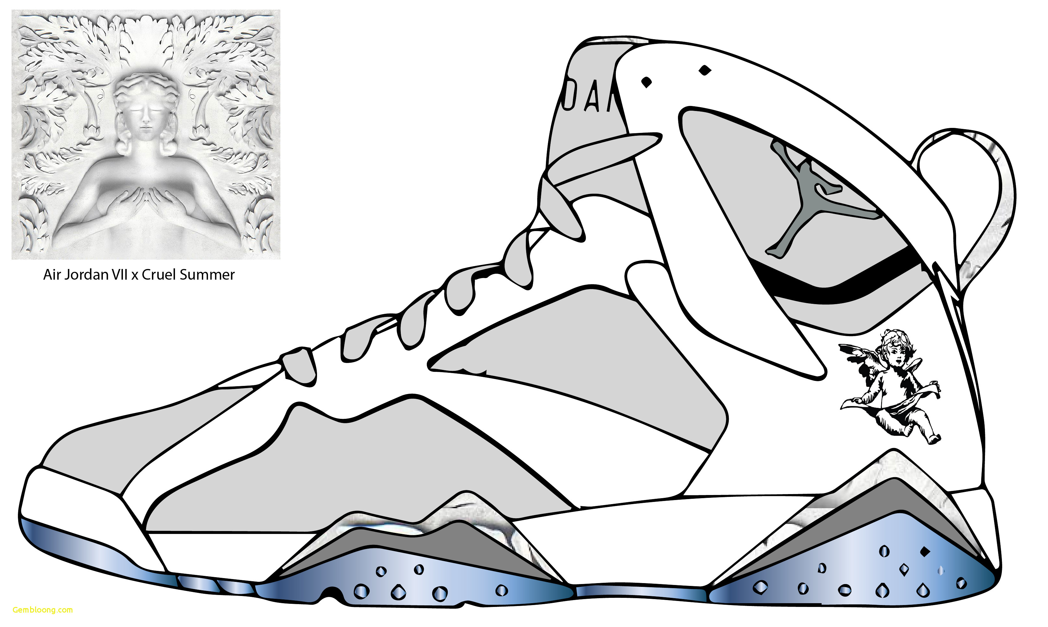 Jordan Shoes Drawing at Explore collection of