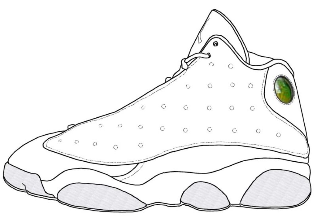 Jordan Shoes Drawing At Paintingvalley Com Explore Collection Of