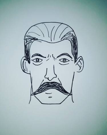 375x469 joseph stalin drawings for sale saatchi art - Joseph Stalin Drawing